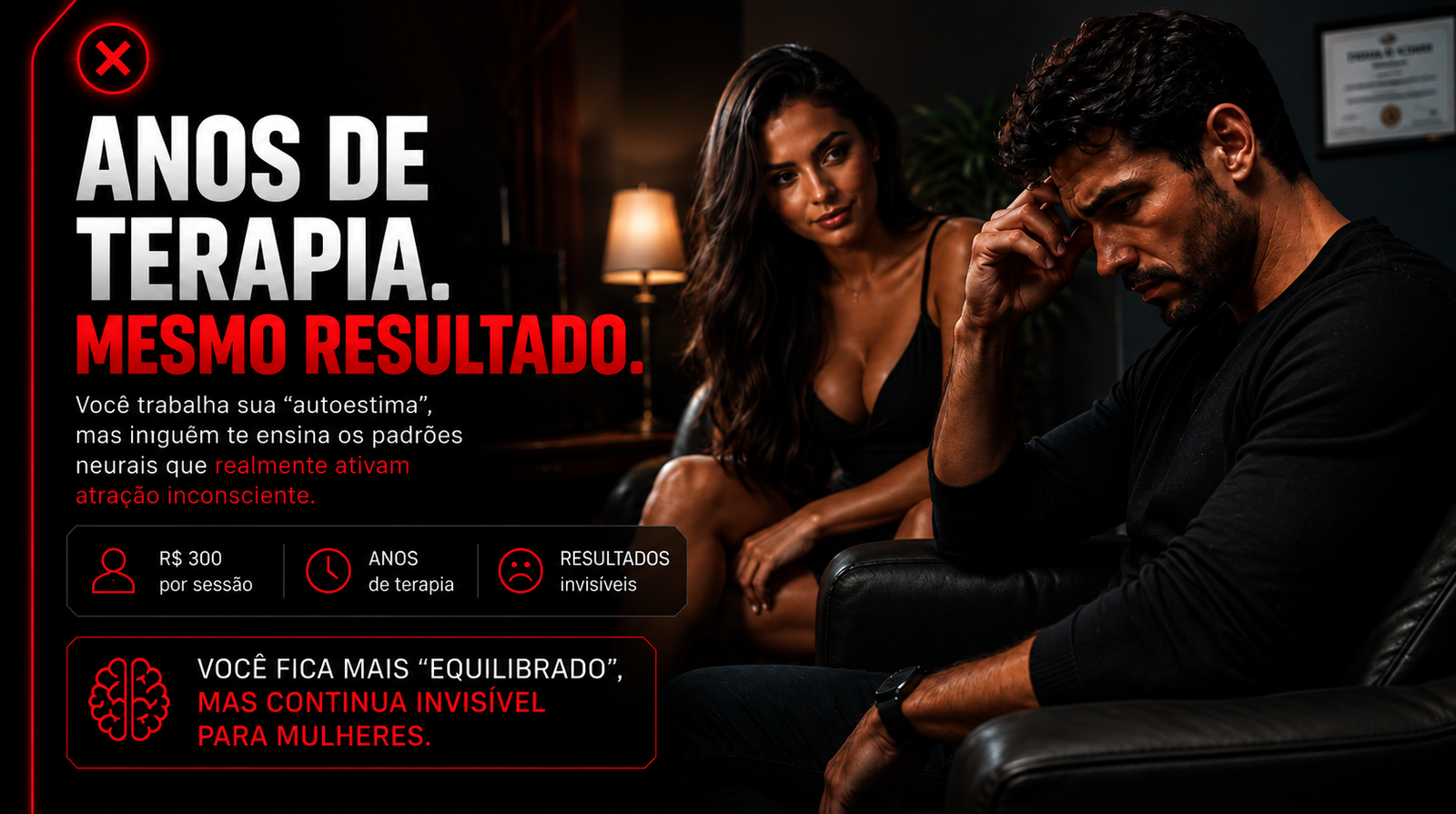 Anos de terapia, mesmo resultado